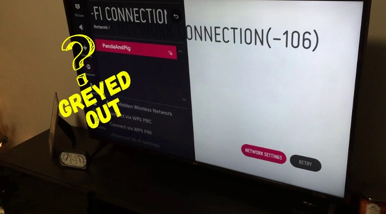 LG TV Wi-Fi Settings Greyed Out? Here’s How to Fix It